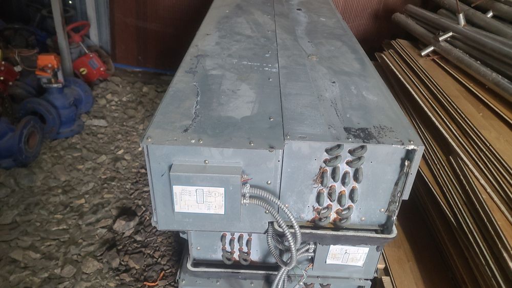 фанкойлы подвесные и напольные