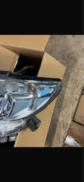 Фары на тойота прадо