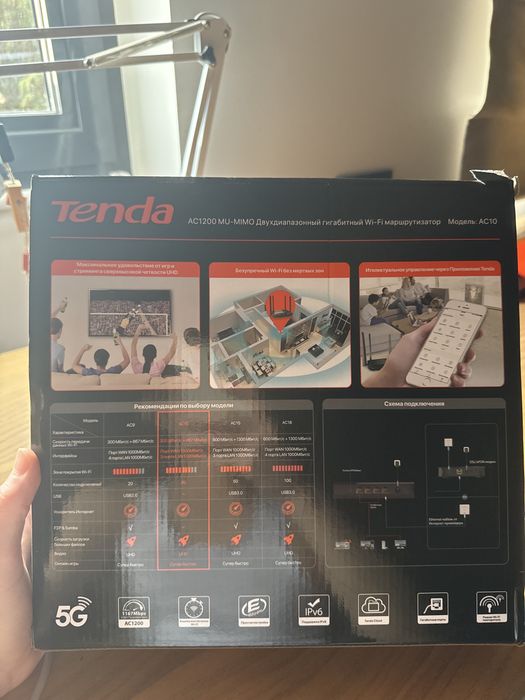 Продам роутер tenda ac10