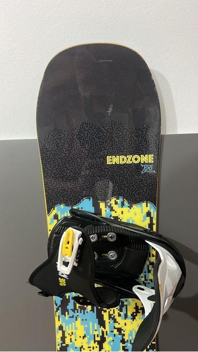 Vand placa Wadze plus legaturi snowboard copii. 120 cm