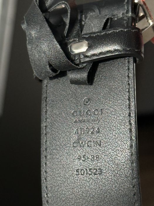 Мъжки колан Gucci 95см. Оригинален