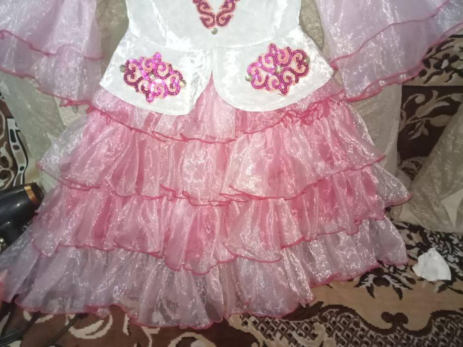 Платья детский для девочка национальние платье новый