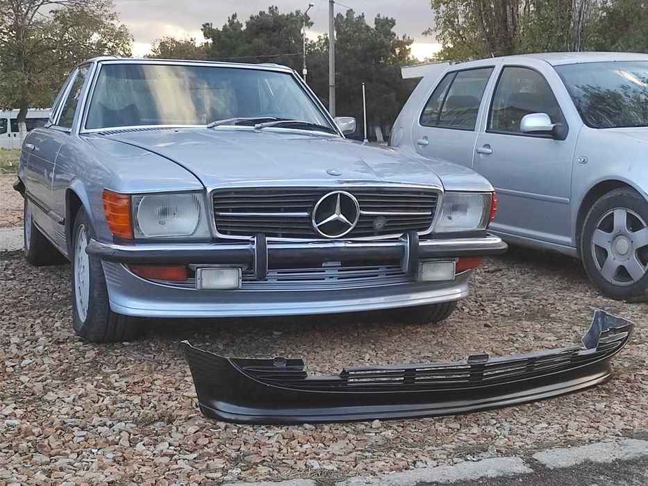 Спойлер за предна броня за MERCEDES SL R107 facelift