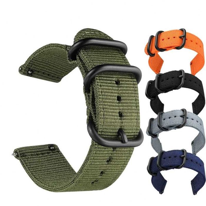 Curea textila 20mm snartwatch Samsung Galaxy Huawei GT Amazfit Garmin