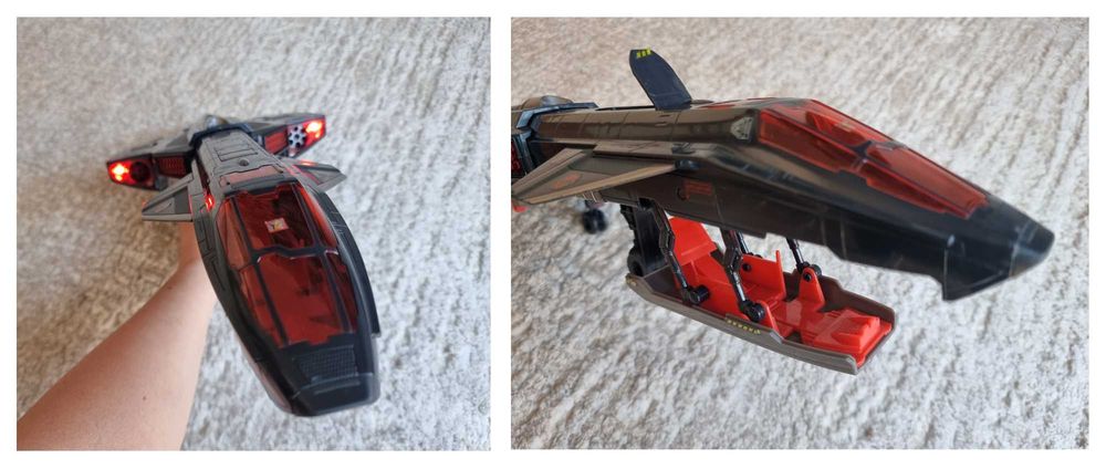 Mitraliera Nava Hasbro GI joe night raven, cu baterii, 50 cm