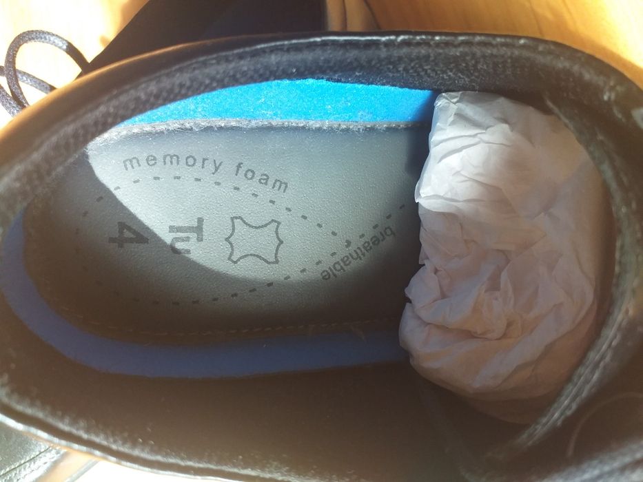 Pantofi noi piele naturala, masura 37