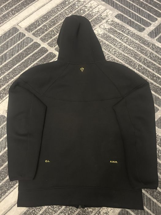 Nike NOCTA Tech Fleece горнище - Черен/Жълт
