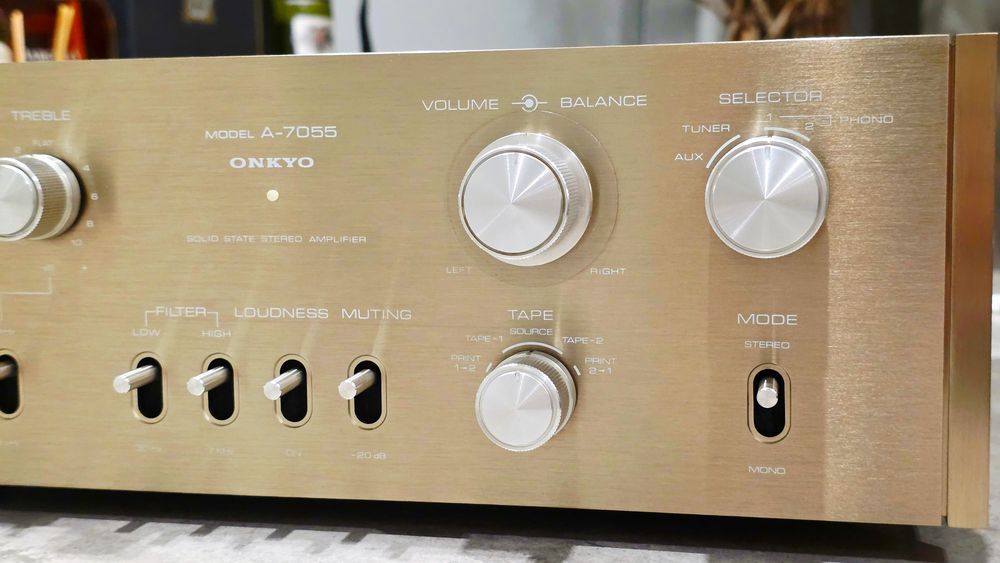 ONKYO A-7055 – Лимитирана Серия №107/200, Old Gold –Class A