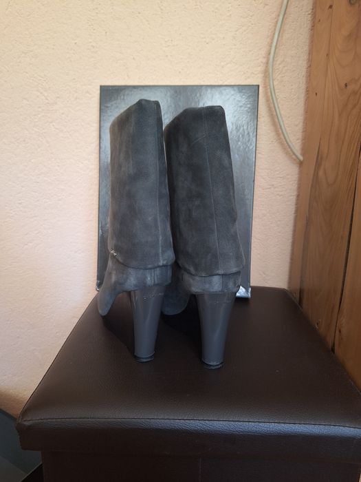 Дамски боти Calvin Klein естествена кожа