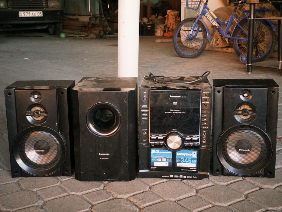 Panasonic SA-VK660 + сабвуфер и 2 колонки