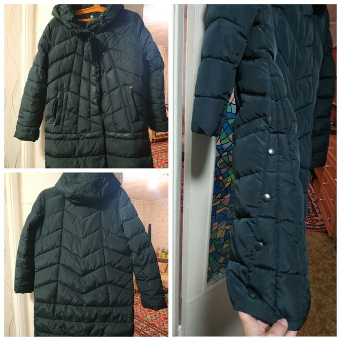 Зимняя куртка удлиненная