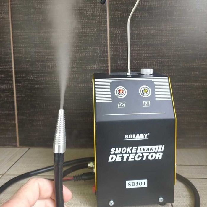 Пушек машина за откриване на течове. Димен тестер на турбо пътища