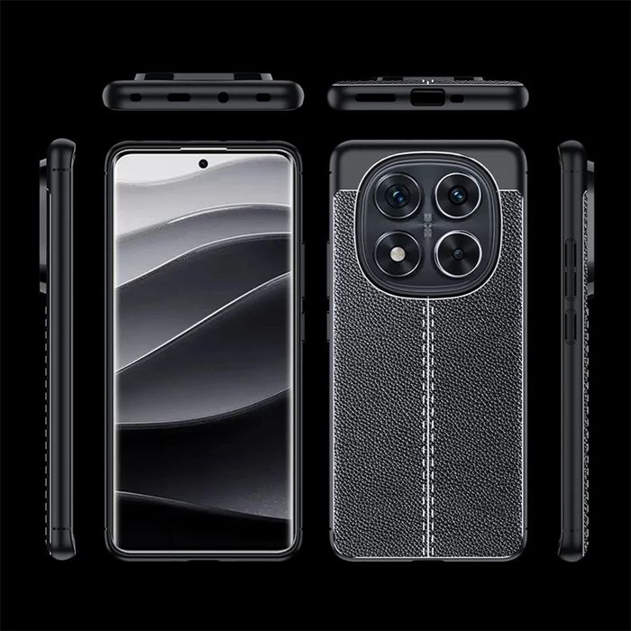 Xiaomi Redmi Note 14 Pro / 14 Pro+ / 14 4G 5G / Кейс гръб кожена шарка