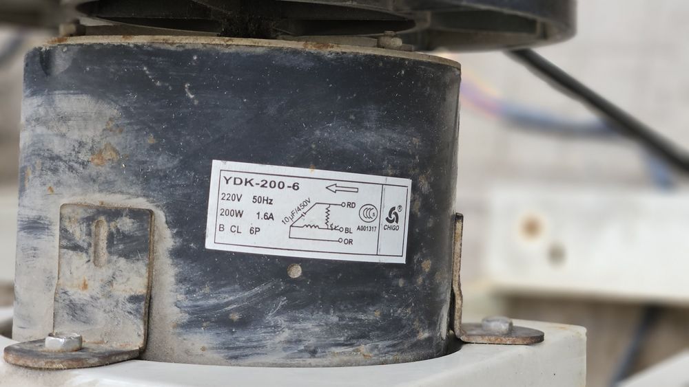 Голям вентилатор за външно тяло на климатик 36 ца