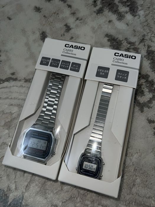 Casio A168WA and Casio LA670WA