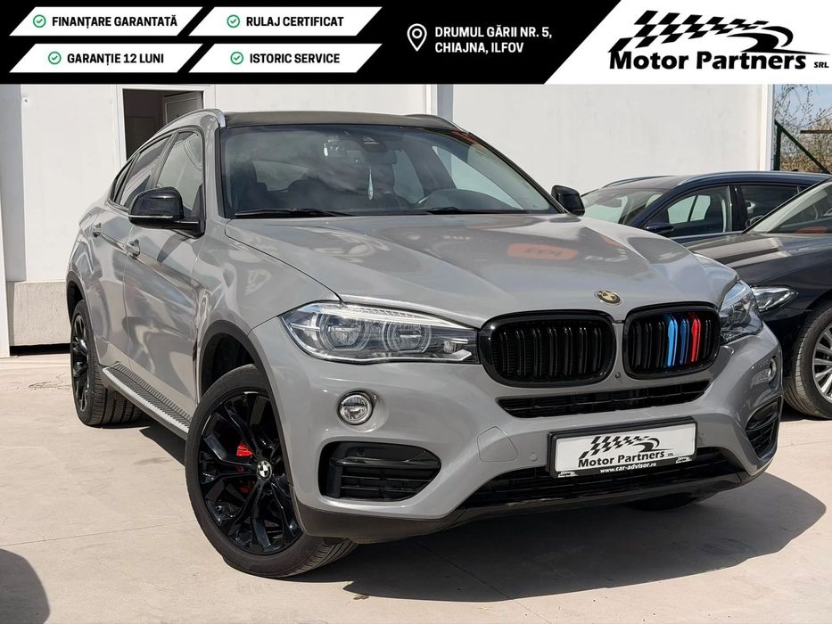 BMW X6 Inmatriculata / Trapa / Camera 360º / XDrive / Volan electric
