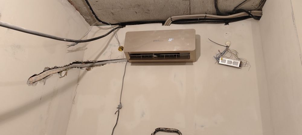Установка кондиционера