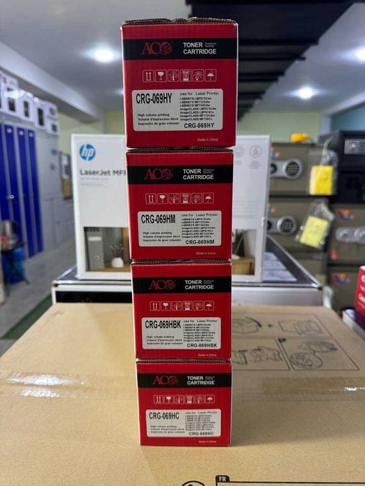 Тонер картридж для Canon 069H Bk/C/M/Y c Чипом комплект