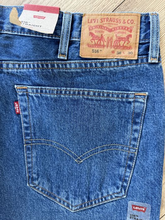 Blugi LEVIS 516 Albastru Barbati | Marime 38 x 30 (Talie 97 cm)