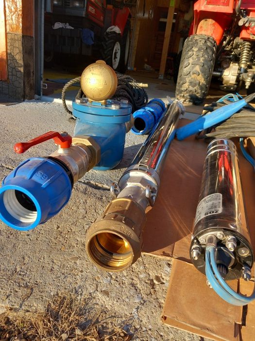 Pompă submersibila multietajată ZDS QS4X 8-17[Kit complet]