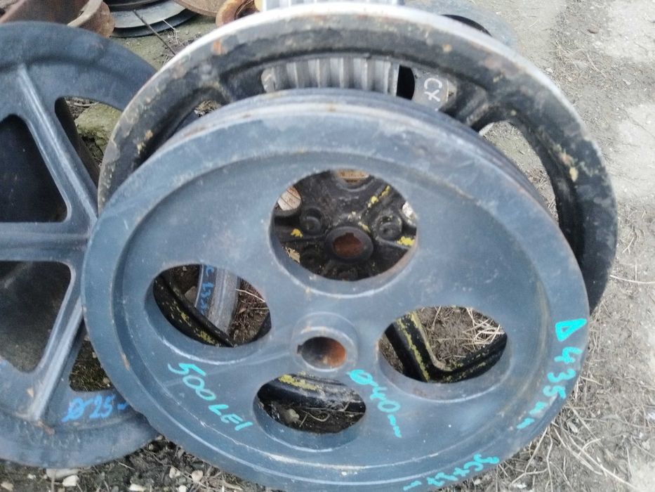 Fulie cu 3 canale de 17