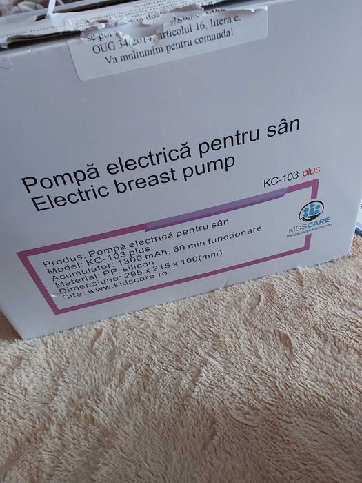 Vând pompă electrică sân