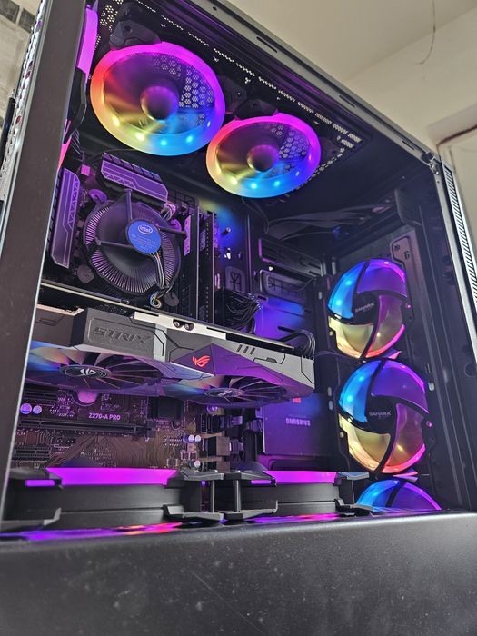 Unitate PC Gaming i5 6600K video 4GB GTX 1050TI 16GB RAM SSD