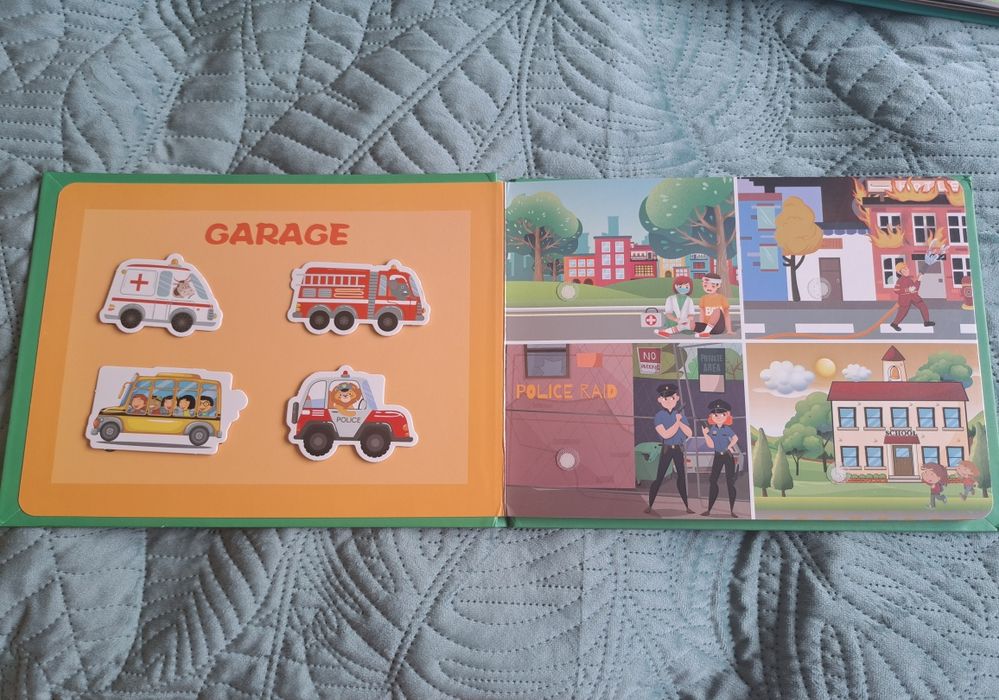 Книжки 3бр с образователни дейности Quiet Book