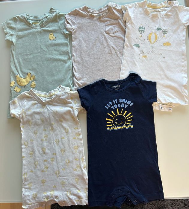 Лот летни дрешки за момче 74/80