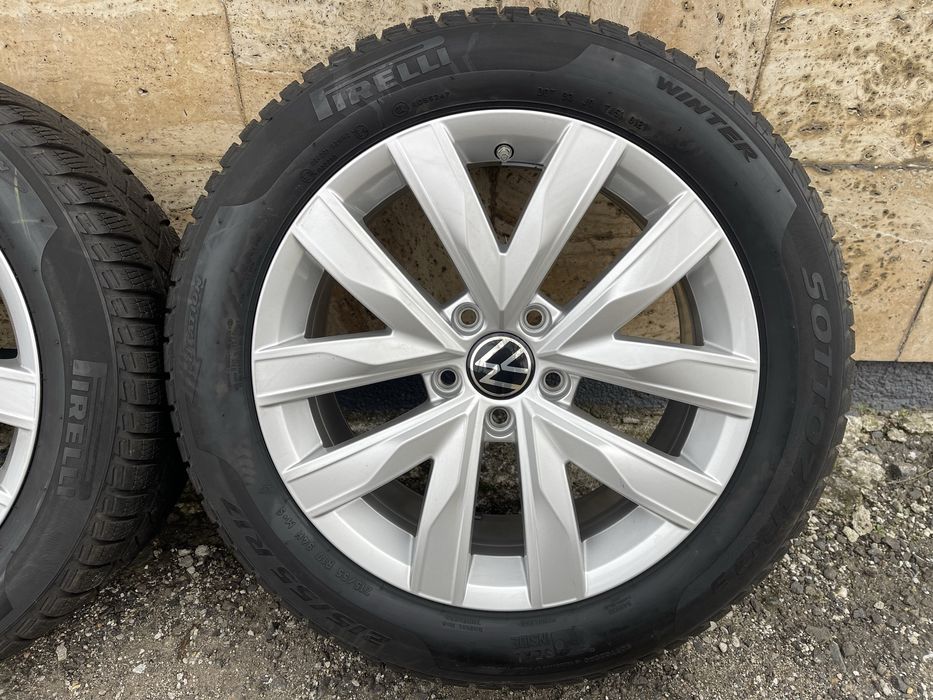 Jante 17 VW Arteon Passat B8 Skoda Superb 3 Anvelope 215 55 R17 M+S