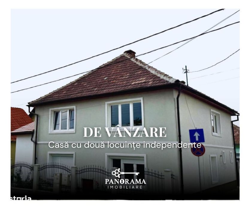 Casă cu două locuințe independente, ideală pentru familie extinsă