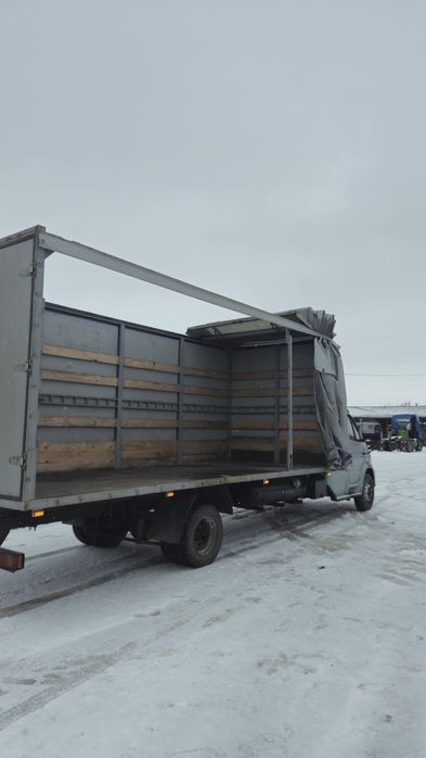 Будка Газель Длина 6.30 Ширина 2.30 Высота 2.30 Верх / Бок на роликах