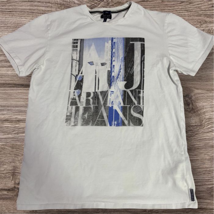 Оригинална мъжка тениска Armani Jeans , XL, Slim