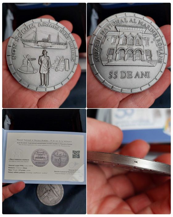 Medalii argint 925 si 999 Monetaria Statului