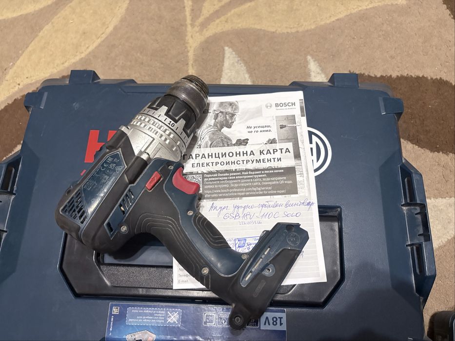 Bosch GSB 18v -110 solo