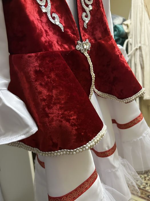 Қазақша көйлек, ұлттық, национальное платье