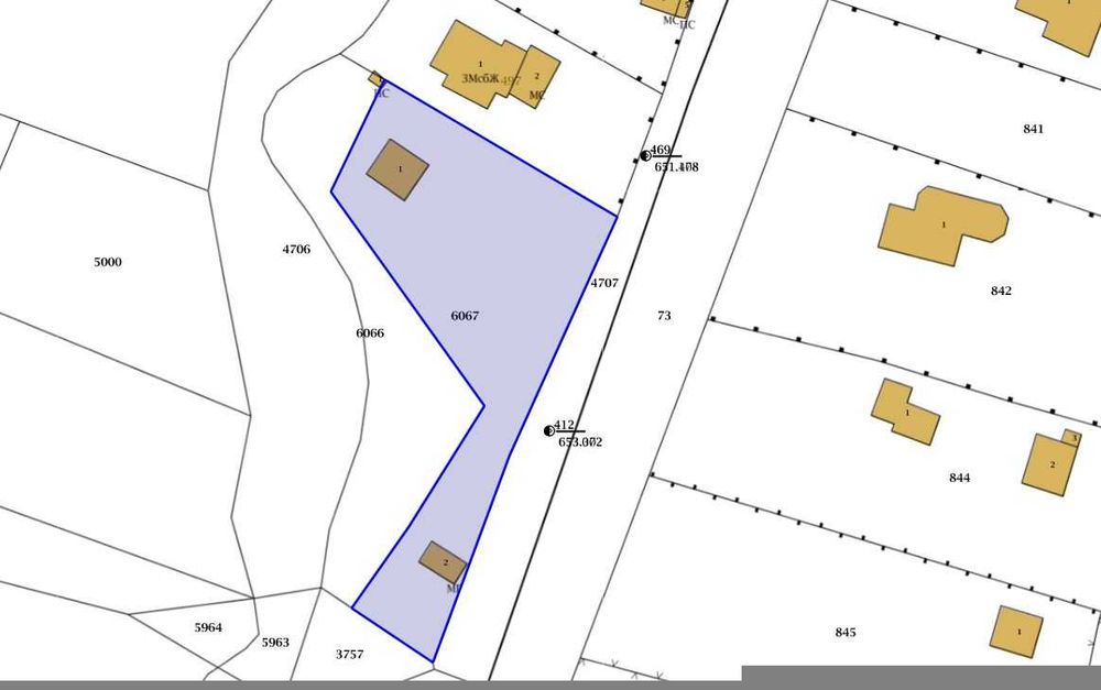 Продава се Парцел в София, в.з. Малинова долина - 1159 кв.м за 381 €/кв.м - Снимка #2