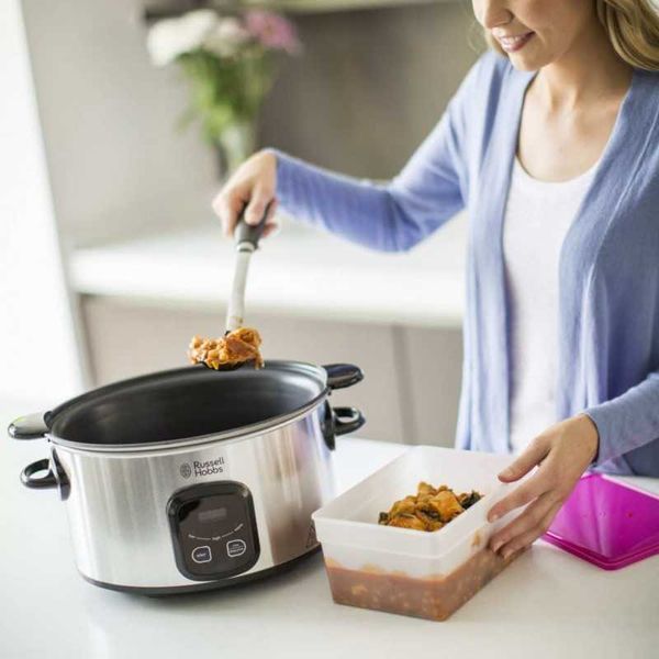 ПРОМО Нов Уред за Бавно Готвене Russell Hobbs MaxiCook, 6л с Гаранция