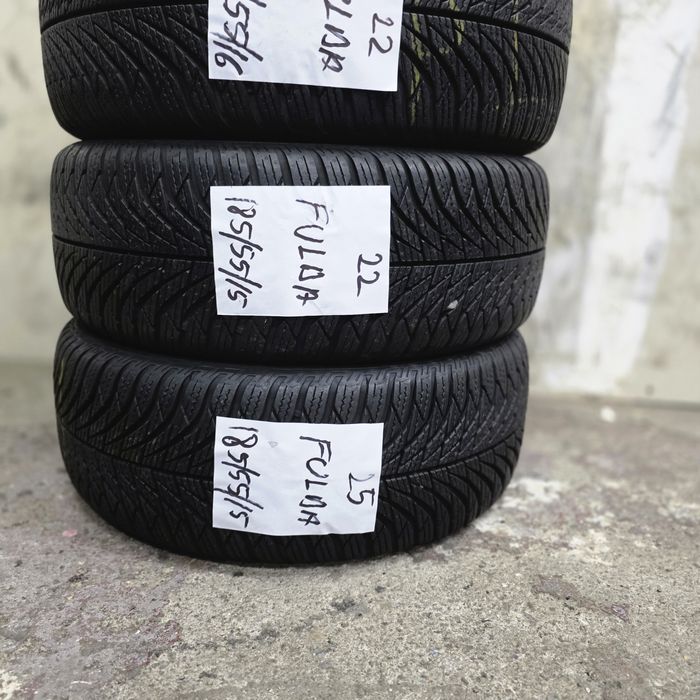 4×185/55/15 M+S .FULDA 2022.Stare excelenta.