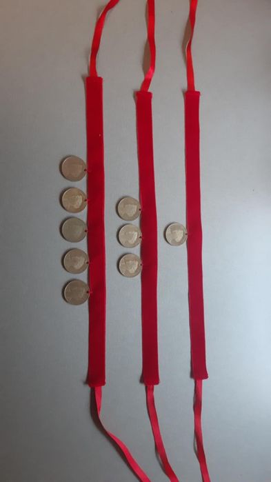 Zgarda cu bănuți la costum popular