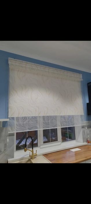 Рулонные шторы, день ночь, дуэт!