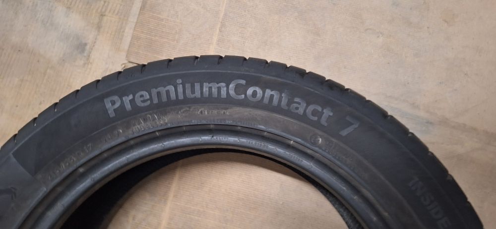 7мм! 2 бр 215 55 17 Continental premiumcontact  7