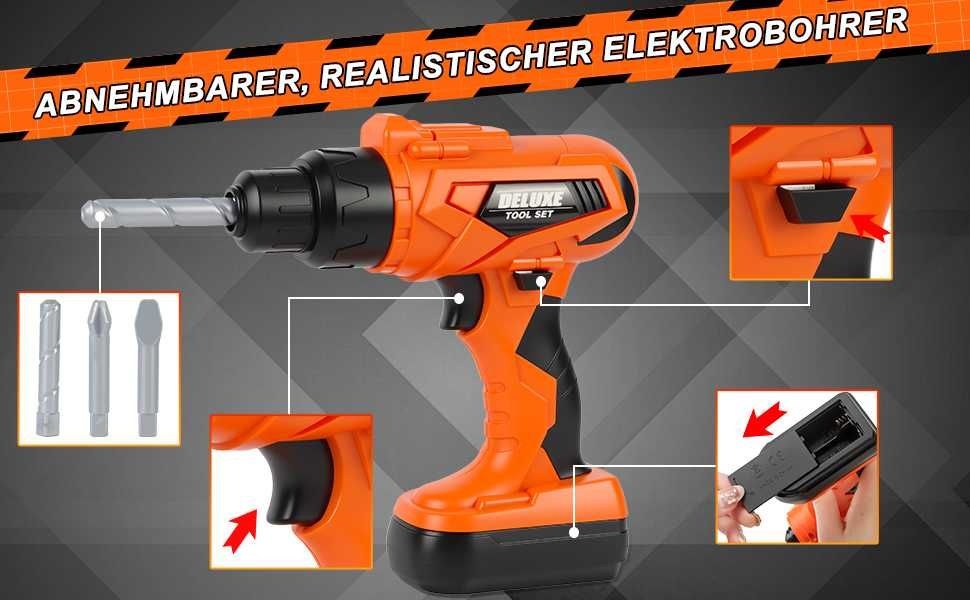 Детски комплект с инструменти My First Tool Box Deluxe