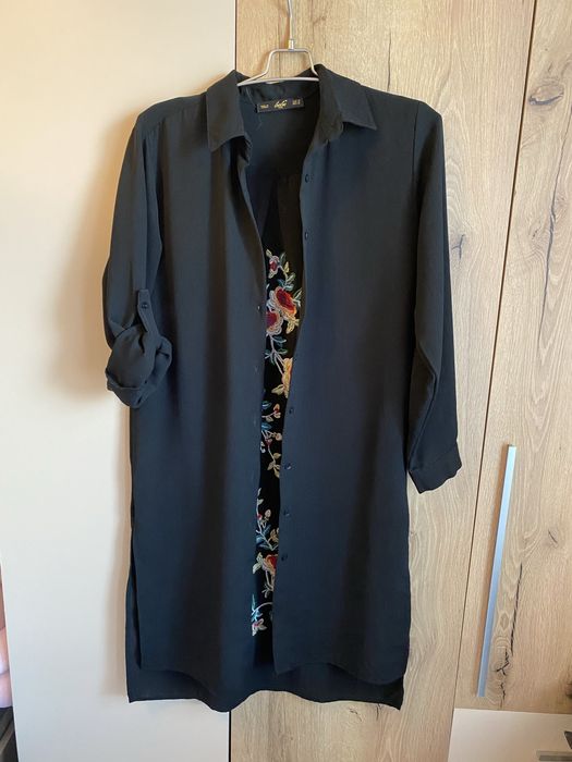 Camasa tip tunică cu broderie,marimea M