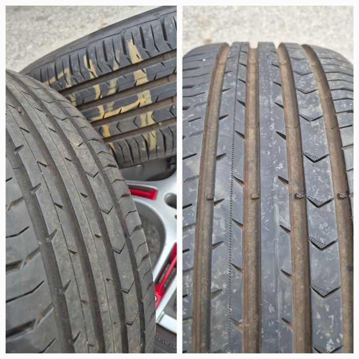 5х112/16 МОМО с гуми VW Audi Skoda Seat 5x112/16 Фолксваген Ауди Шкода