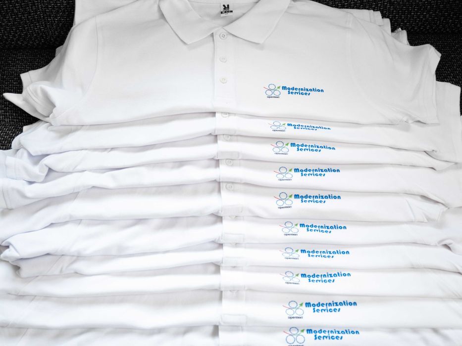 Фирмени и рекламни тениски с вашето лого / DTF Печат