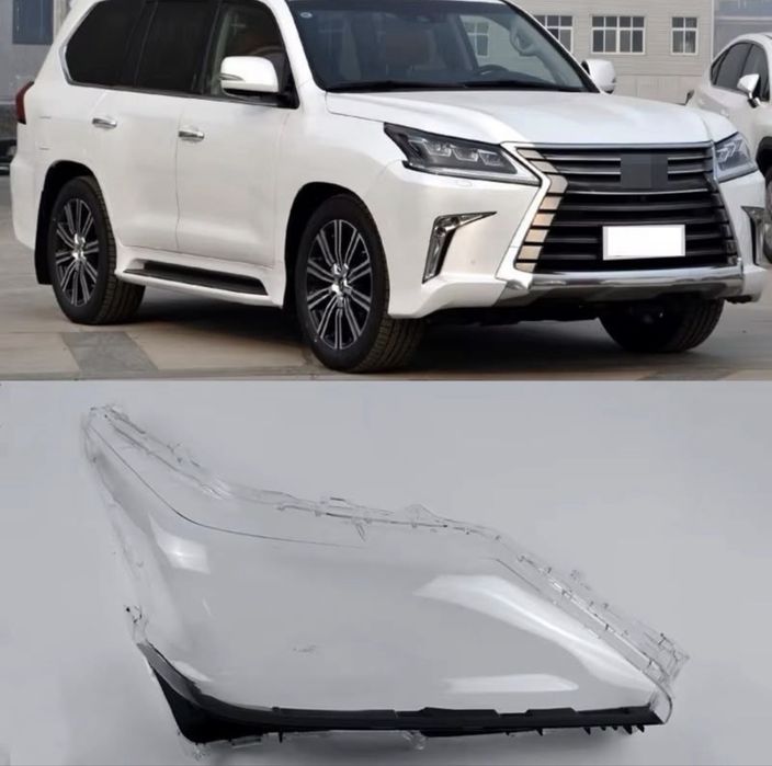 Стекло фар на LEXUS 570