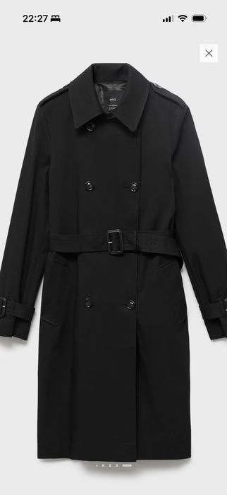 Класически дамски тренч MANGO