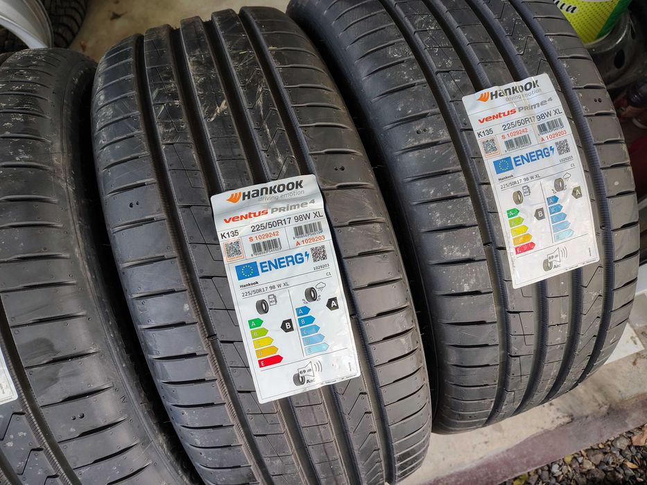4бр.НОВИ летни гуми HANKOOK 225 50 17 DOT22 цена за брой