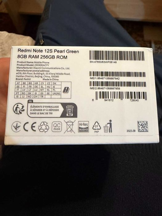 Xiaomi Redmi Note 12S 4G 8GB/256GB